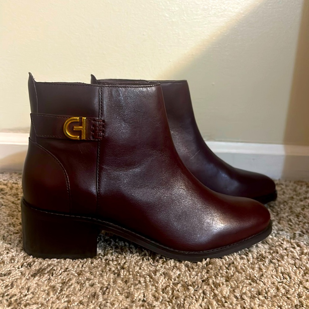 Cole Haan Hollis Bootie size 8 NWOT boot leather